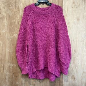 NWOT Free People Teddy Tunic Sweater, S